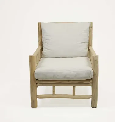 Lounge tuinstoel teak Van der Leeden - Van der leeden