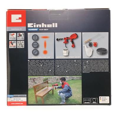 Einhell TC-SY 500 P Verfspuitpistool 500 W Debiet (max.): 550 ml/min