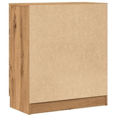 Dressoir 60x30x70 cm bewerkt hout artisan eikenkleurig Dressoir 60x30x70 cm bewerkt hout artisan eikenkleurig