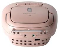 Reflexion Tragbarer Radiorecorder Radio/CD-speler DAB+, DAB, VHF (FM) AUX, CD, Cassette, USB Wit, Pink - thumbnail