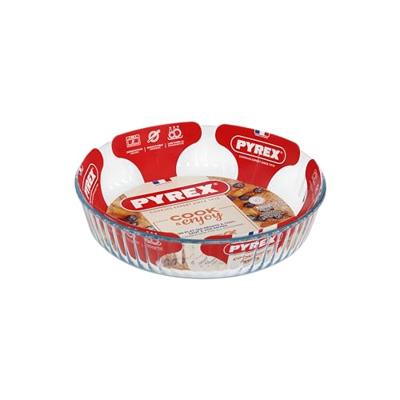 PYREX Moule 4 / kwart Klassiek glaswerk 26 cm transparant