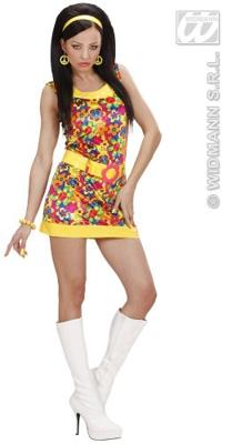 Hippie dame peace fluweel Lynn