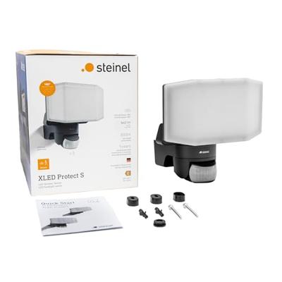 Steinel LED STRAHLER XLED PROTECT S ANT 090012 LED-buitenschijnwerper met bewegingsmelder Energielabel: E (A - G) 14.3 W Lichtkleur (naam): Warmwit - thumbnail