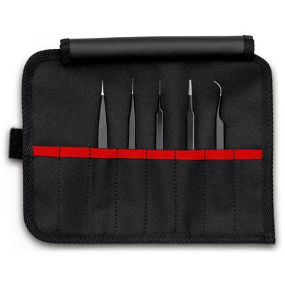 Knipex ESD Universele Pincetten-Set | ESD | 5-Delig - 92 00 01 ESD Knipex ESD Universele Pincetten-Set | ESD | 5-Delig - 92 00 01 ESD