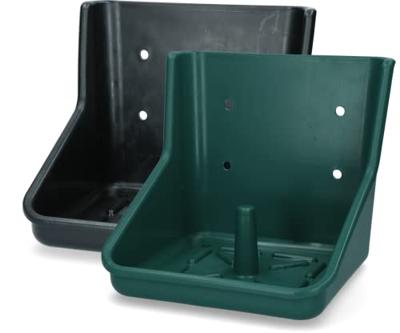 Liksteenhouder kunststof Robu 10 kg liksteen zwart
