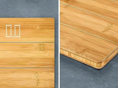 Soehnle 63880 style sense bamboo magic digitale personenweegschaal
