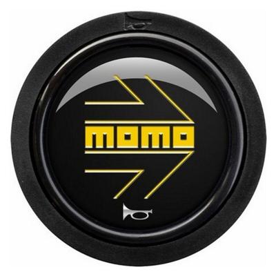 Knop MOMO SPHOARWBLKYER Geel