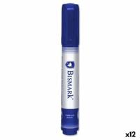 Permanente markeerstift Bismark Blauw 1,5 mm (12 Stuks) - thumbnail