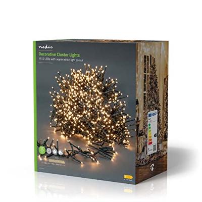 Nedis Decoratieve Verlichting | Compacte cluster | 400 LED&apos;s | 8 m | 1 stuks - CLCC400 CLCC400