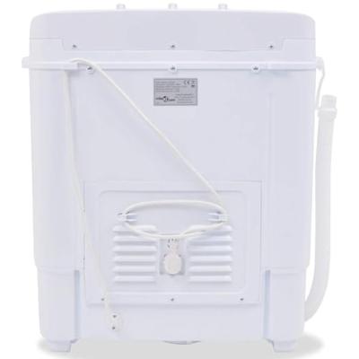 Mini wasmachine met dubbele trommel 5,6 kg - thumbnail