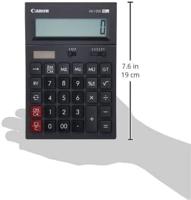 Canon AS-1200 Bureaurekenmachine Zwart Aantal displayposities: 12 werkt op zonne-energie, werkt op batterijen (b x h x d) 119 x 37 x 177 mm - thumbnail
