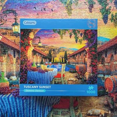 Tuscany Sunset Puzzel 1000 Stukjes