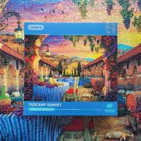 Tuscany Sunset Puzzel 1000 Stukjes - thumbnail