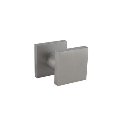 Intersteel Voordeurknop vierkant 60x60mm Eenzijdige montage aluminium