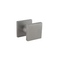 Intersteel Vierkante voordeurknopCastor eenzijdige montage aluminium - 0082.392912 - thumbnail