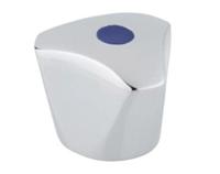 Kirchhoff Metalen handvat, chroom, markering blauw/rood/wit - 98614730 - thumbnail