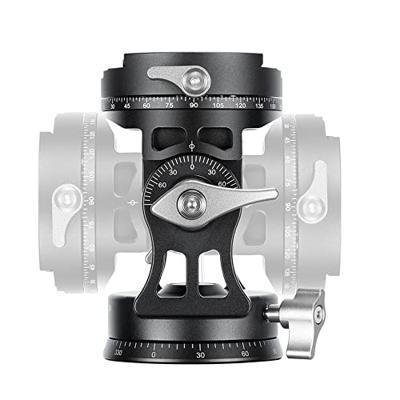 Leofoto VH-30R two-way head with handle and dual panorama