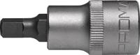 Promat/Tecwerk Dopsleutelbit | 1/2 inch binnen-6-kant | sleutelwijdte 7 mm | lengte 55 mm - 4000821369 - thumbnail