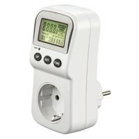 Hama Energiekostenmeter met lcd-display, digitale elektriciteitsmeter Desktop accessoire - thumbnail
