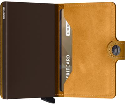 Secrid Mini Wallet Portemonnee Vintage Ochre