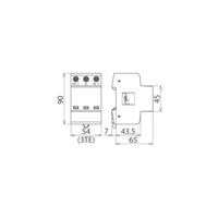DEHN 950530 DG YPV SCI 1000 Overspanningsveilige afleider Overspanningsbeveiliging voor: Verdeelkast 40 kA 1 stuk(s) - thumbnail