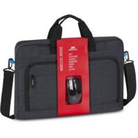 Laptoptas Rivacase Regent 8058 17,3" Zwart 17" 17,3" - thumbnail