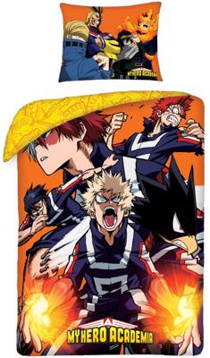 My Hero Academia Dekbedovertrek Heroes Rising 140 x 200 cm My Hero Academia Dekbedovertrek Heroes Rising 140 x 200 cm