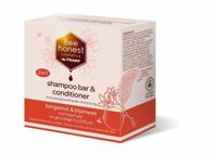 Traay Bee Honest Shampoobar bergamot & bijenwas 80 Gram - thumbnail