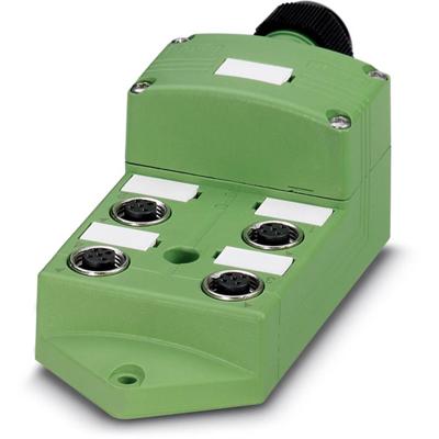 Phoenix Contact SACB-4/ 8-L-C SCO 1516797 Passieve sensor/actorbox M12-verdeler met metalen schroefdraad 1 stuk(s) Piece