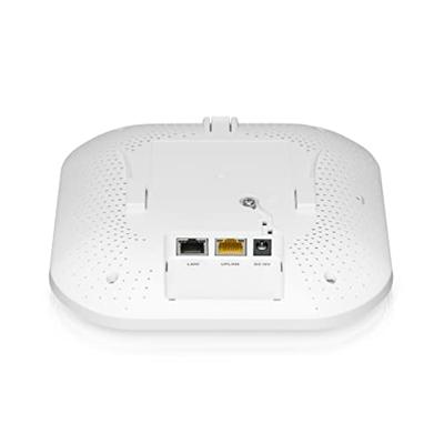 Zyxel NWA220AX-6E-EU0101F WiFi 6E (802.11axe) AXE5400 Dual-Radio AP, BandFlex draadloos design ondersteunt 6 GHz/5 GHz door configuratie, 6E Boost voor uitgebreid hoge bereik ,Zwart