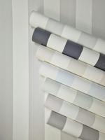 Noordwand Kids Walls Behang strepen lichtblauw-wit - 82261 - thumbnail