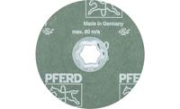 PFERD TOOLS 64190106 Combiclick korrel fiberschijf Ø 125 mm A 60 voor universele toepassingen Diameter 125 mm - thumbnail