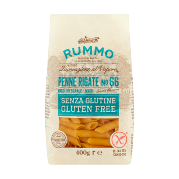 Rummo Penne Rigate Glutenvrij ?66 400 g bij Jumbo