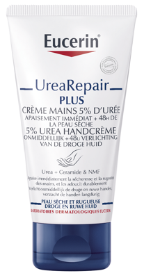 Eucerin UreaRepair 5% Urea Handcrème Droge en Ruwe Huid Tube 75ml