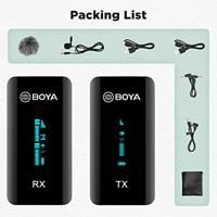 Boya 2.4 ghz ultra-compacte microfoon draadloos by-xm6-s1 - thumbnail