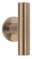 Formani | Voordeurknop PBI200V Vast op Rozet | PVD licht brons - thumbnail