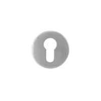 Hdd Pro Cylinderplaatje Rond Shape Zero Inox - thumbnail