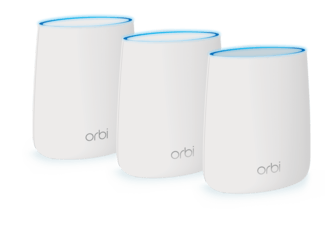 Netgear Orbi AC2200 Tri-band WiFi System draadloze router Tri-band (2.4 GHz / 5 GHz / 5 GHz) Gigabit Ethernet Wit Netgear Orbi AC2200 Tri-band WiFi System draadloze router Tri-band (2.4 GHz / 5 GHz / 5 GHz) Gigabit Ethernet Wit