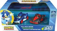 Carrera Pull & Speed - Team Sonic Racing - Sonic vs. Shadow Twin Pack - thumbnail