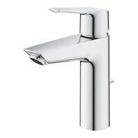 Grohe QuickFix Start M-size wastafelkraan met cold start en trekwaste chroom - thumbnail
