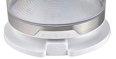 Silva Homeline ZB 3500 Citruspers 40 W Met voet RVS, Wit