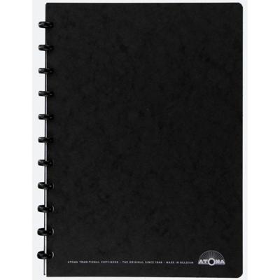 Atoma meetingbook, ft A4, zwart, gelijnd Atoma meetingbook, ft A4, zwart, gelijnd