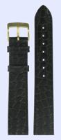 Horlogeband Tissot T600.4531816 / T71340131A / T71240121A / T600013357 Croco leder Zwart 18mm - thumbnail