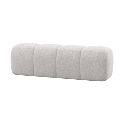 Woood Mojo eetkamerbank 164 cm bouclé Ecru Melange