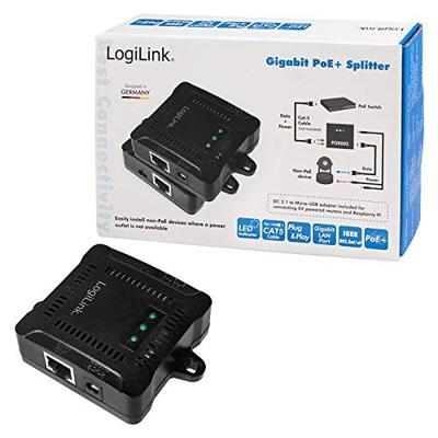 LogiLink KVM-Umschalter PoE-splitter 1 GBit/s IEEE 802.3af (12.95 W), IEEE 802.3at (25.5 W) LogiLink KVM-Umschalter PoE-splitter 1 GBit/s IEEE 802.3af (12.95 W), IEEE 802.3at (25.5 W)