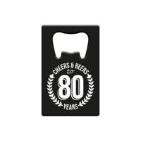 Flesopener metaal - 80 jaar - thumbnail