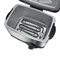 Unold Kompakt Frituurpan 1.5 l 1200 W Zwart, RVS - thumbnail