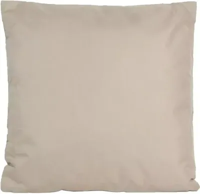 Buitenkussen 45x45x12 cm taupe - Annas collection