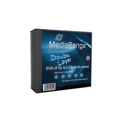 MediaRange MR465 lege dvd 8,5 GB DVD+R DL 5 stuk(s)