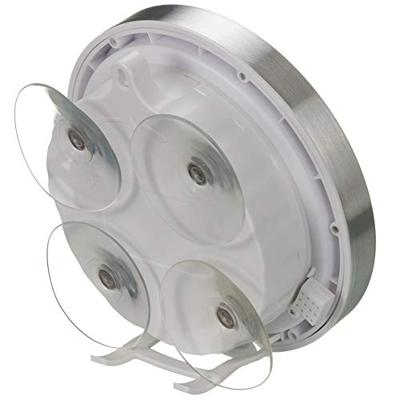 BRESSER MyTime Thermo-/Hygro Badkamerklok - grijs